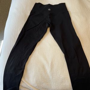 Til you collapse black leggings